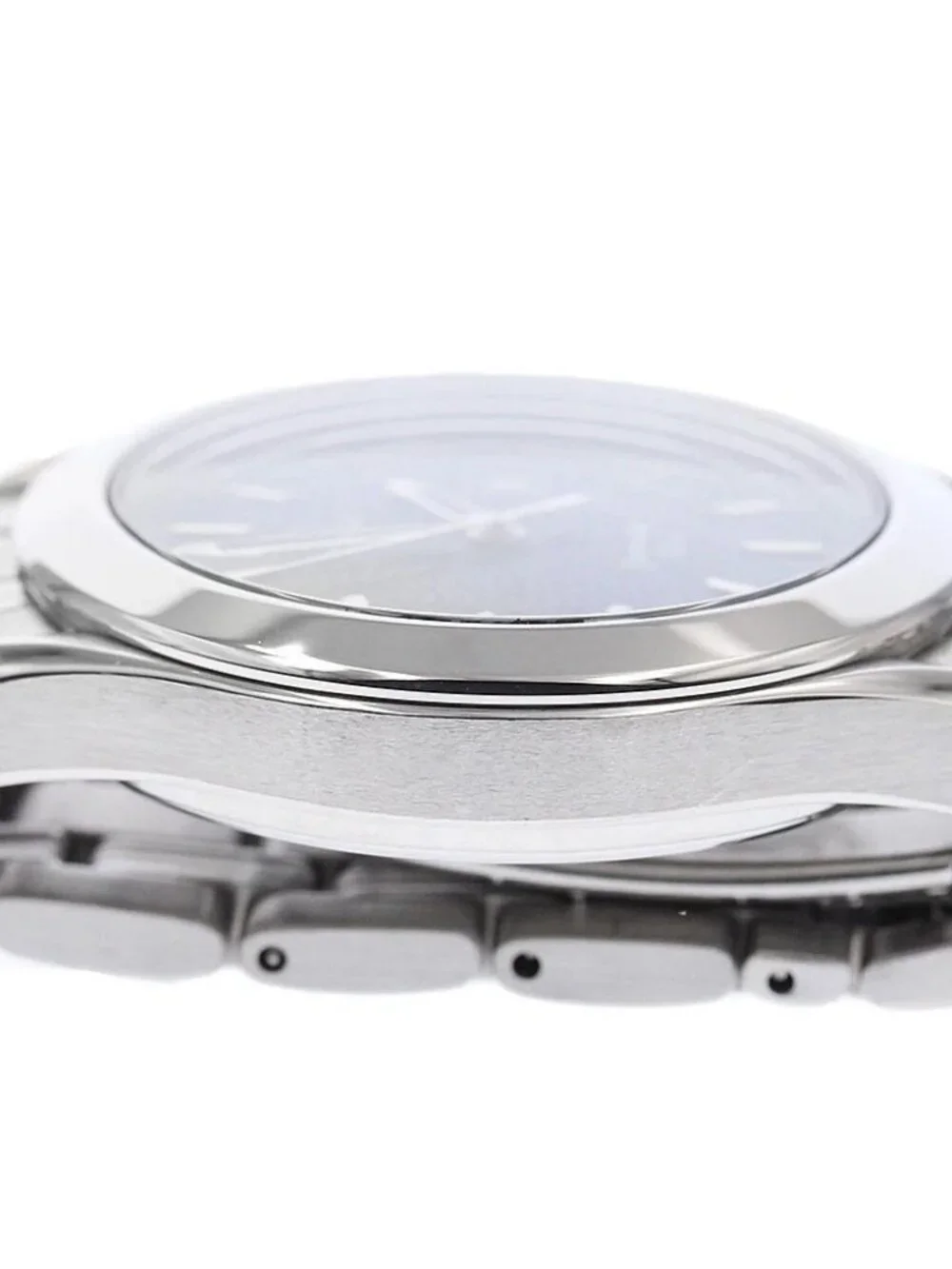 OMEGA Seamaster120 2511.81 Date Navy Dial Quartz Men's Watch_946657